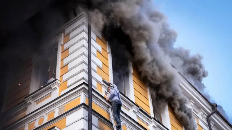 Русия удариха украинската академия на науките в Киев